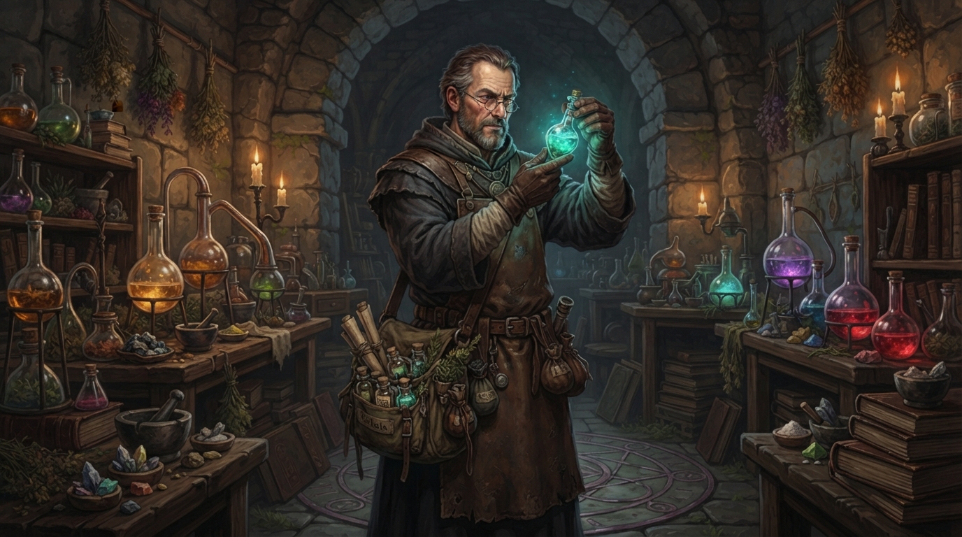 Alchemist concept art