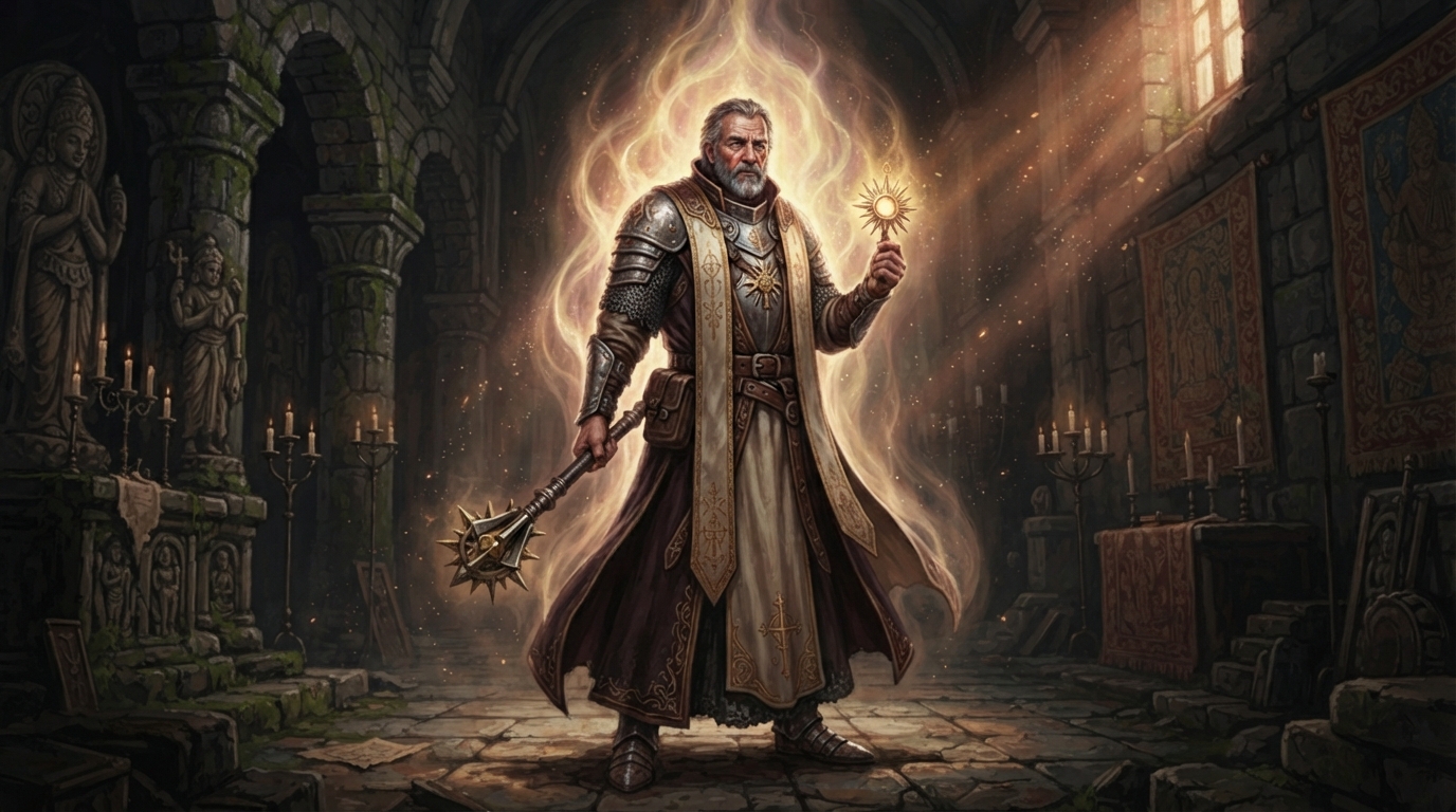 Cleric concept art