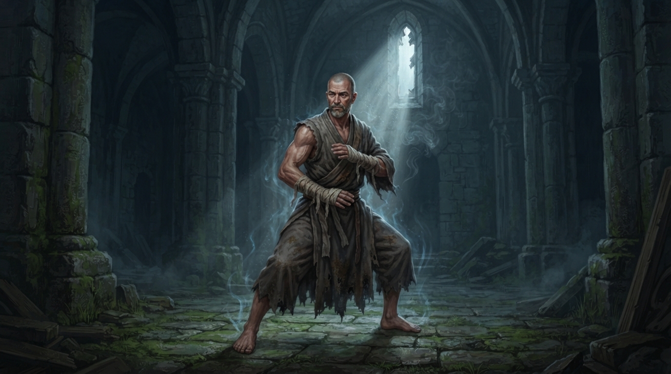 Monk concept art