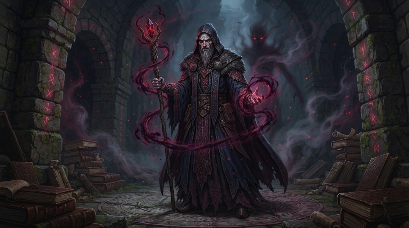 Warlock concept art