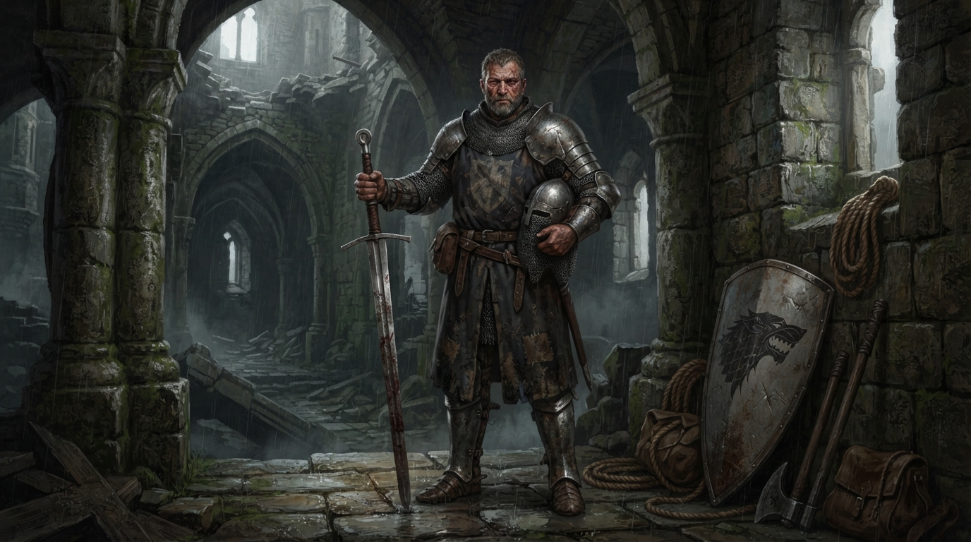 Warrior concept art
